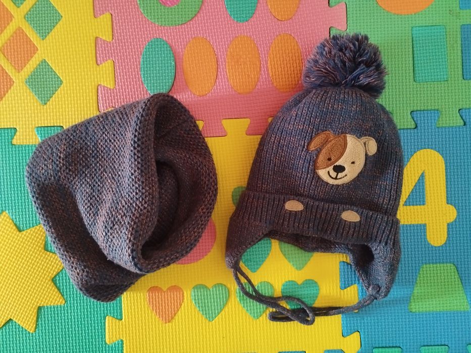 Комплект шапка+ хомут