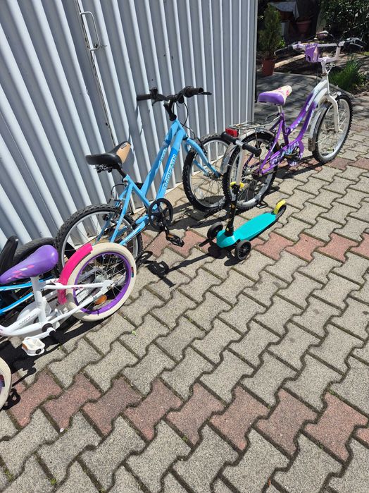 Rowerek dziecięcy lub młodzieżowy z przerzutkami lub inne,