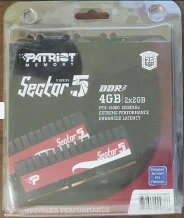 Оперативна пам'ять 4 GB DDR3 Patriot