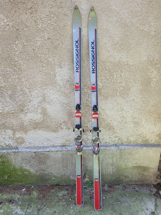 Narty vintage Rossignol SM Competition Equipe 190cm 1979 rok