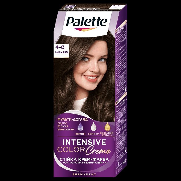 фарба Palette Intensive Color Creme Long-Lasting Intensity Permanent
