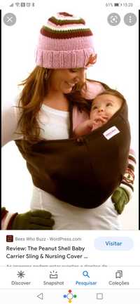 Sling bebé the peanut shell baby sling