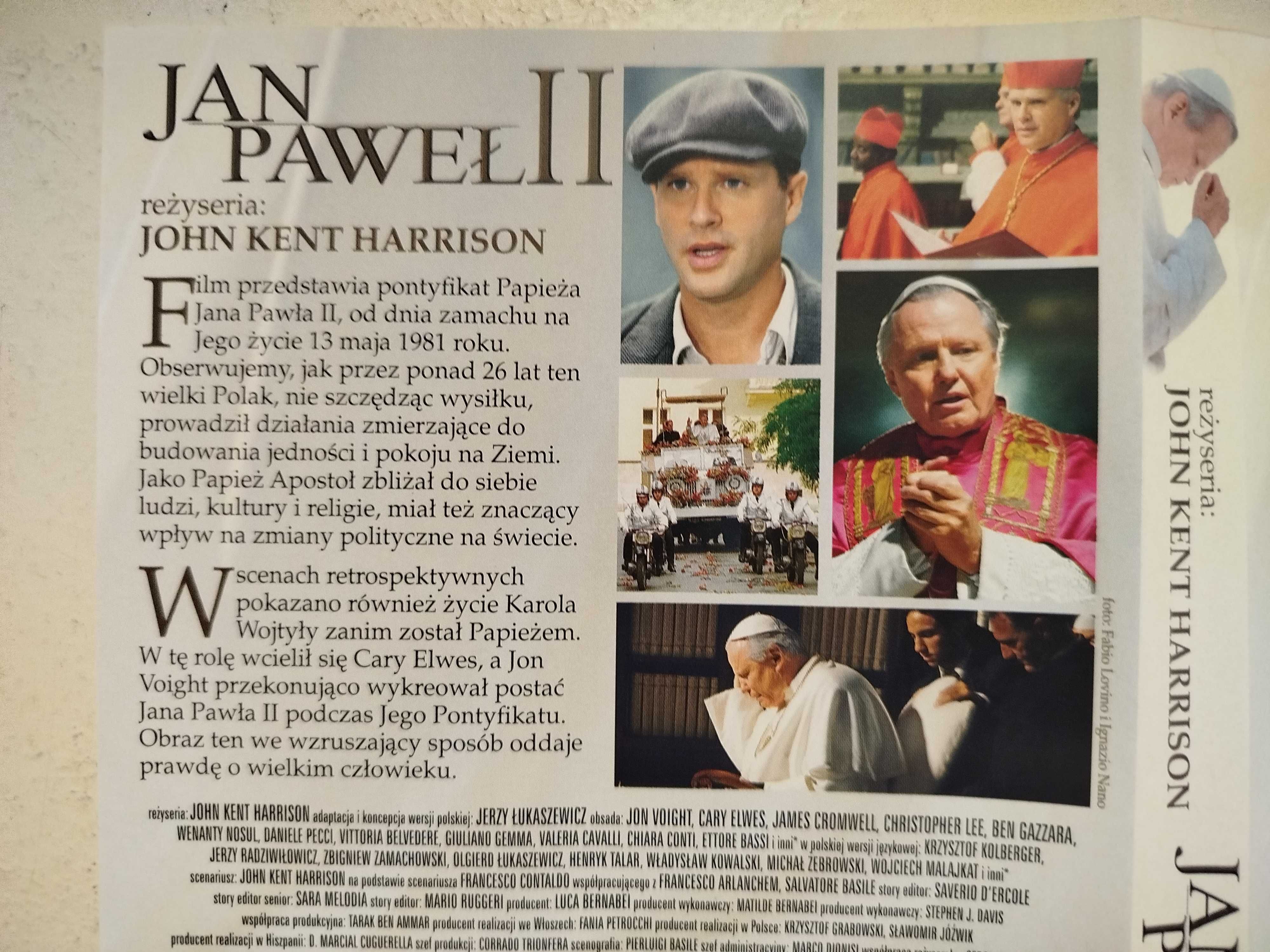 Jan Pawel II Jon Voight reż John Kent Harrison fabularny DVD