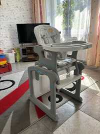 Krzesełko do karmienia 2w1 baby design