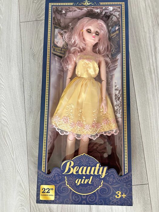Lalka Beauty Girl 60 cm ruchome stawy fashion doll series