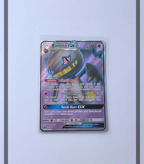 Banette Gx 157/168 CES Pokemon ENG-NM
