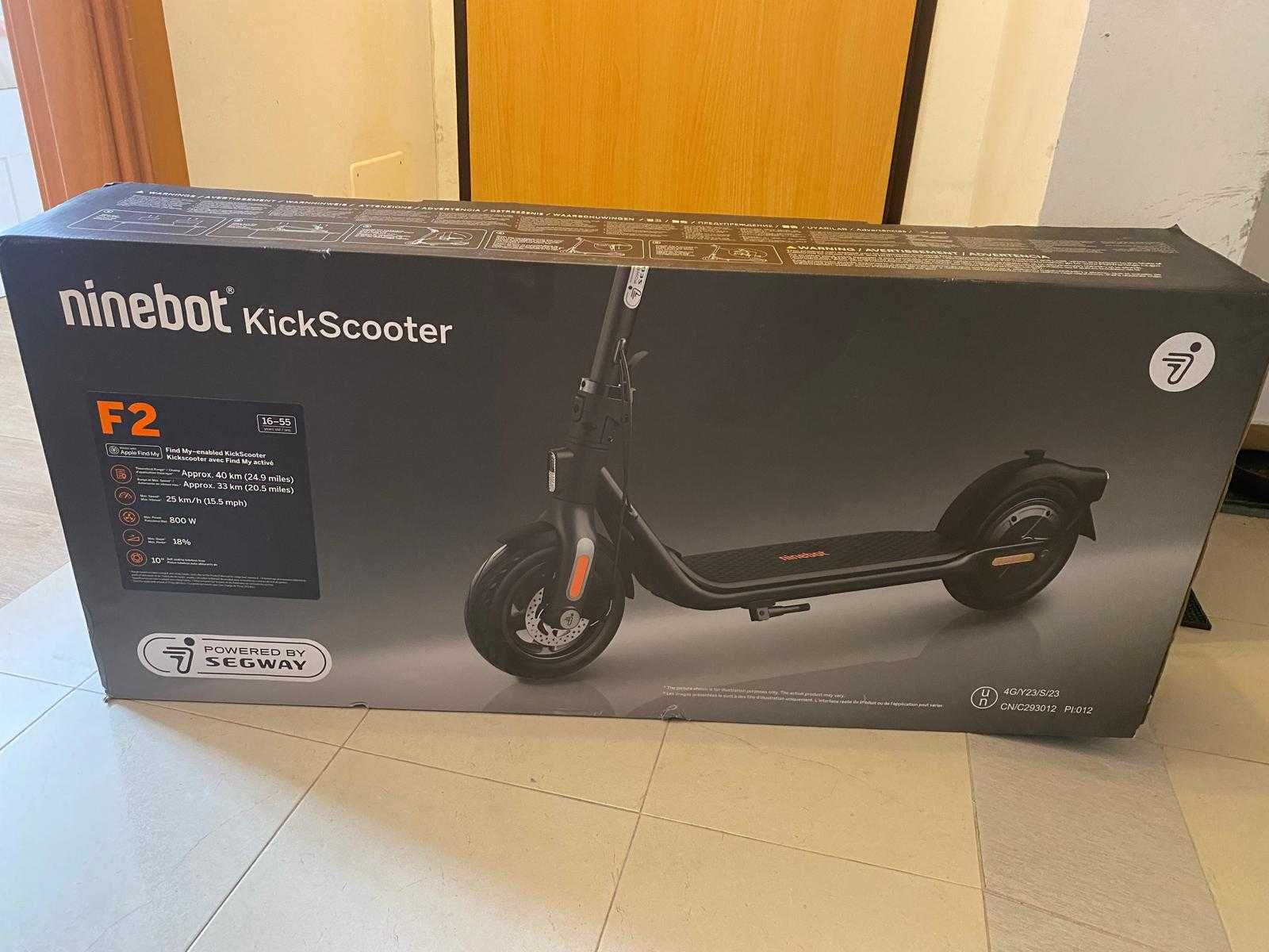 Trotinete ninebot KickScooter 800W SEGWAY como nova
