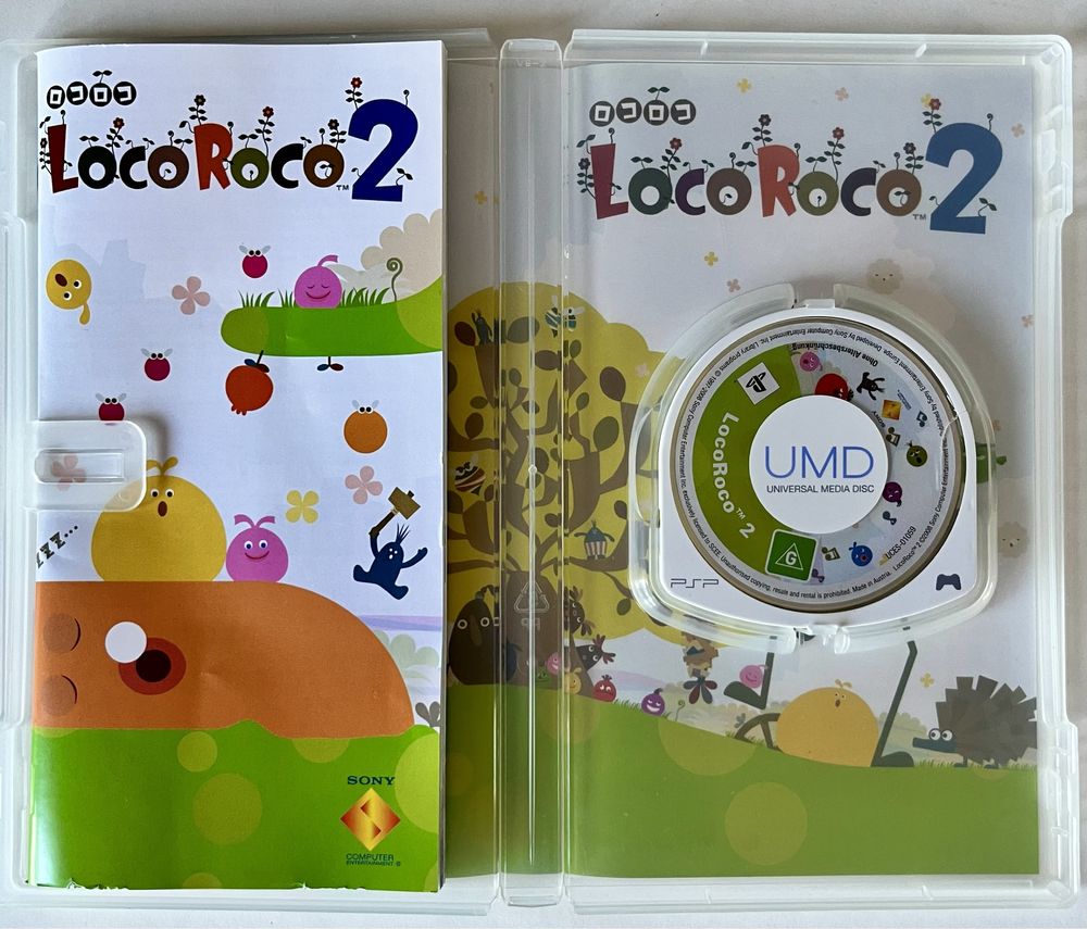 Gra PSP Portable Loco Roco 2