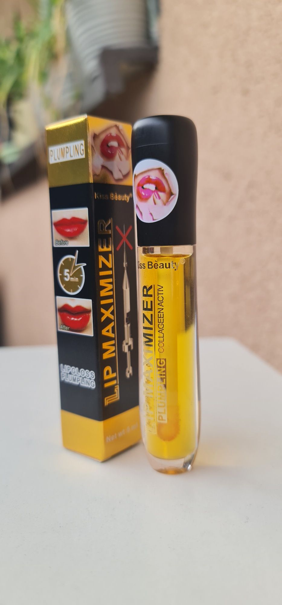 Lip gloss blyszczyk powiększający usta