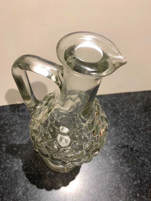 Karafka z czasów prl stare szkło