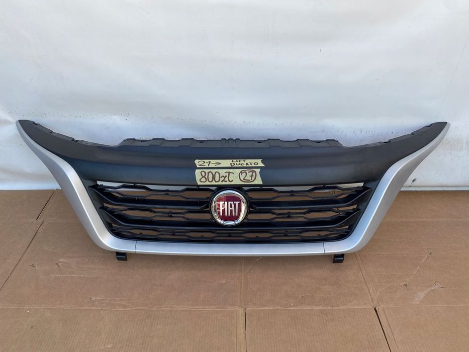 FIAT DUCATO LIFT 21- atrapa ORYGINALNA SREBRNA NOWA 1318386070