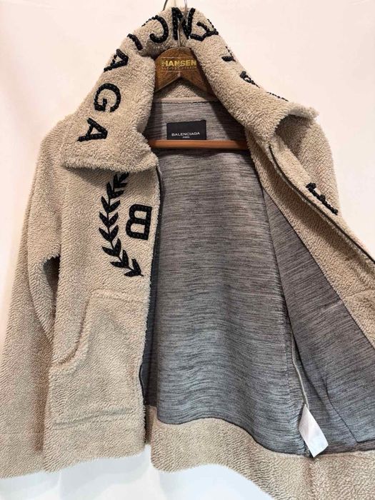 Balenciaga флісова кофта Тедді