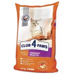 АКЦИЯ! Сухой корм Клуб 4 Лапы Urinary для кошек, Уринари 14кг! 4paws