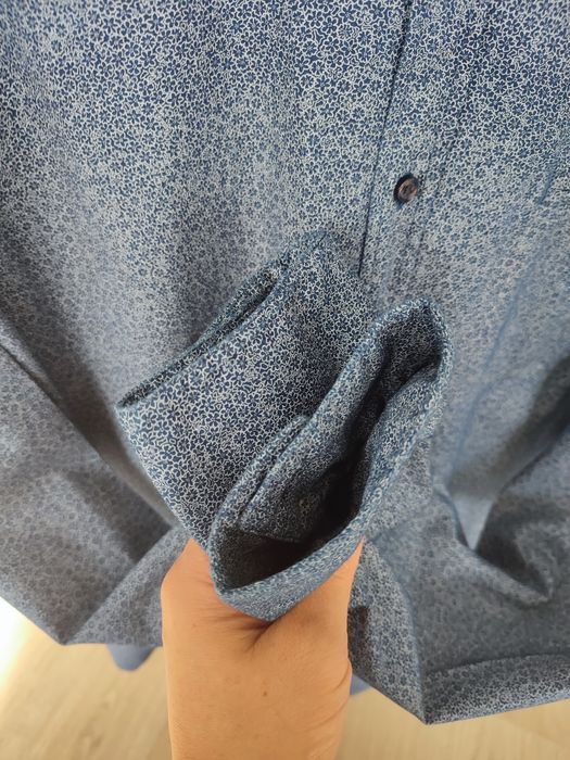 Чоловіча сорочка Hugo Boss, сорочка оверсайз, базова сорочка чоловіча