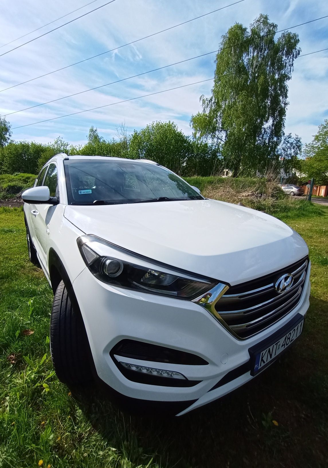 Hyundai Tucson Biała Perła