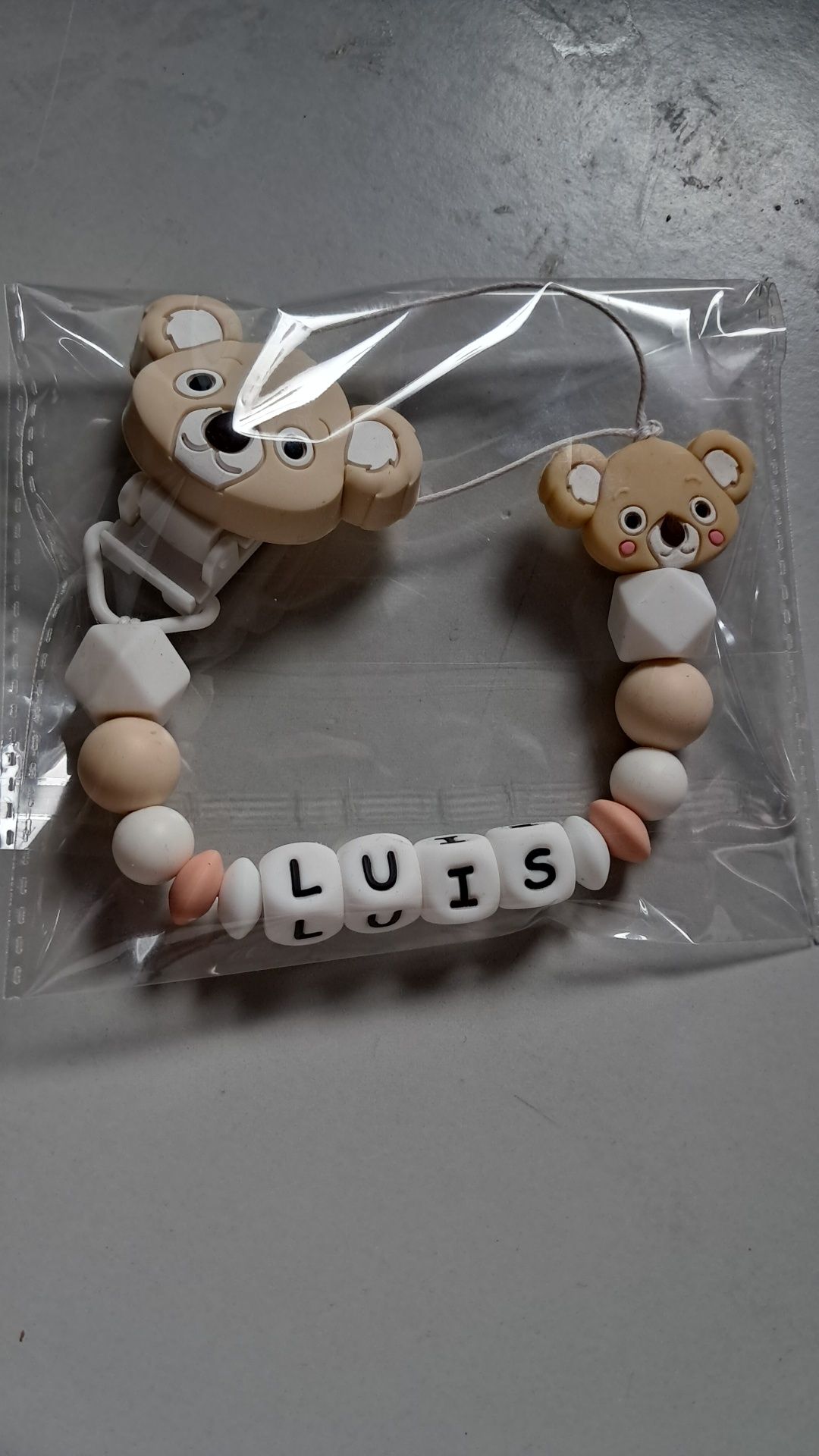 Prende chucha silicone