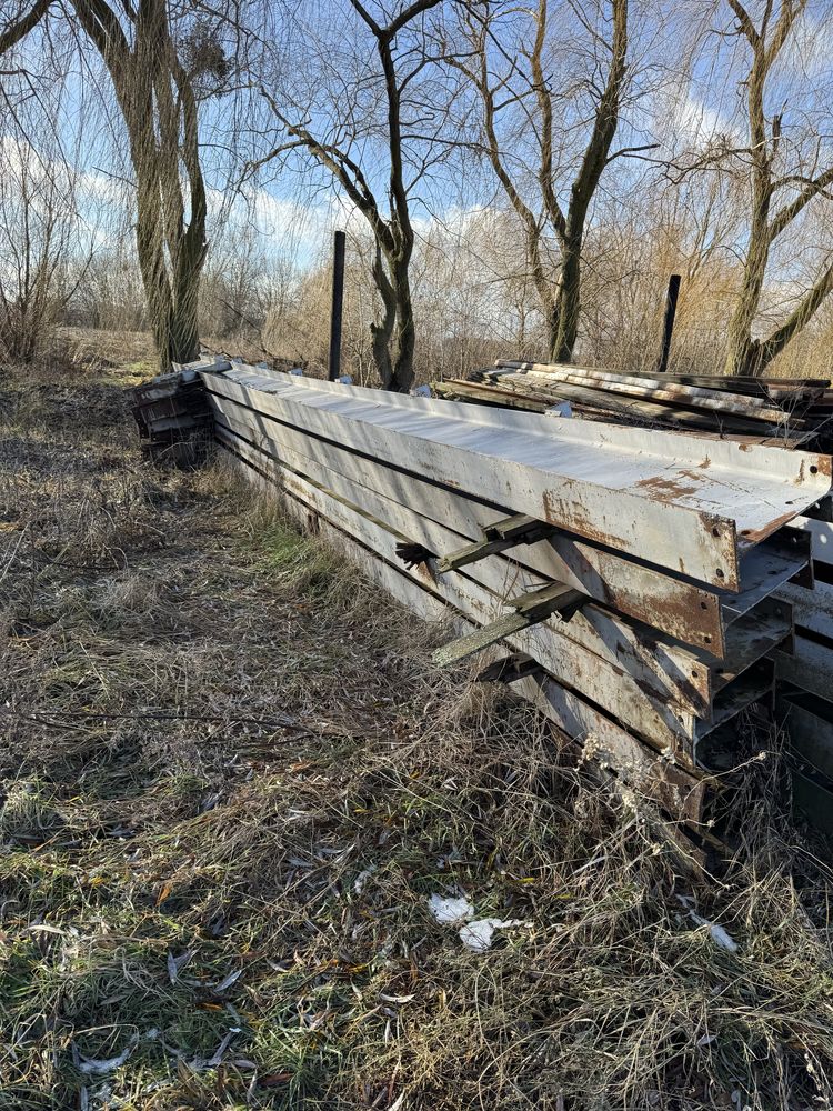 Каркас балочного ангару 22×60 м на болтовому з’єднанні