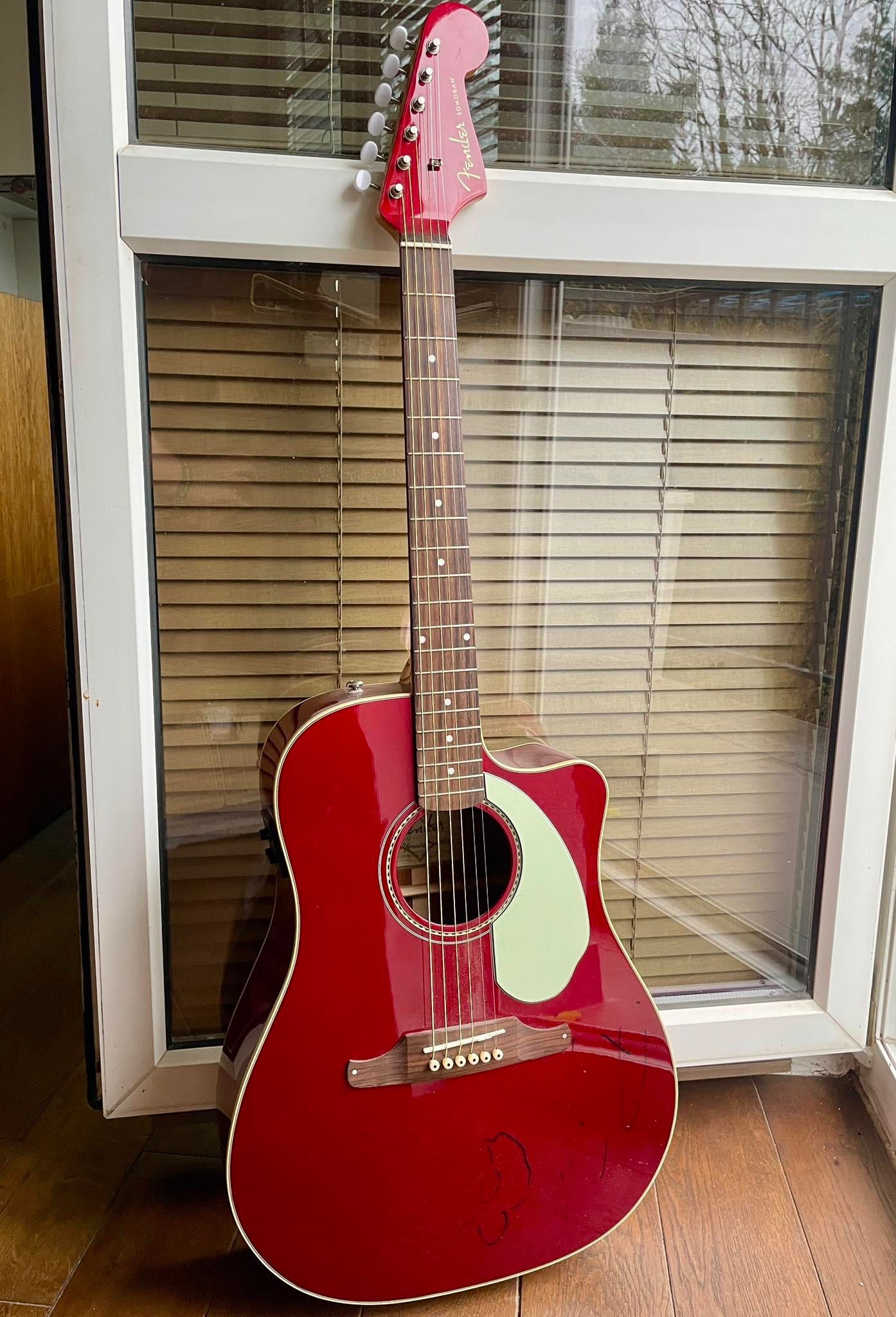 Gitara Fender Sonoran Czerwona