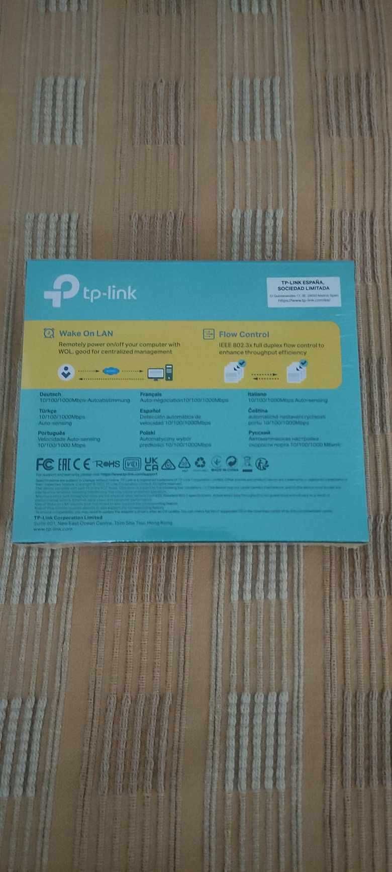 Placa de Rede PCI-E TP-Link Gigabit LP - até 2000Mb/s [LACRADA]