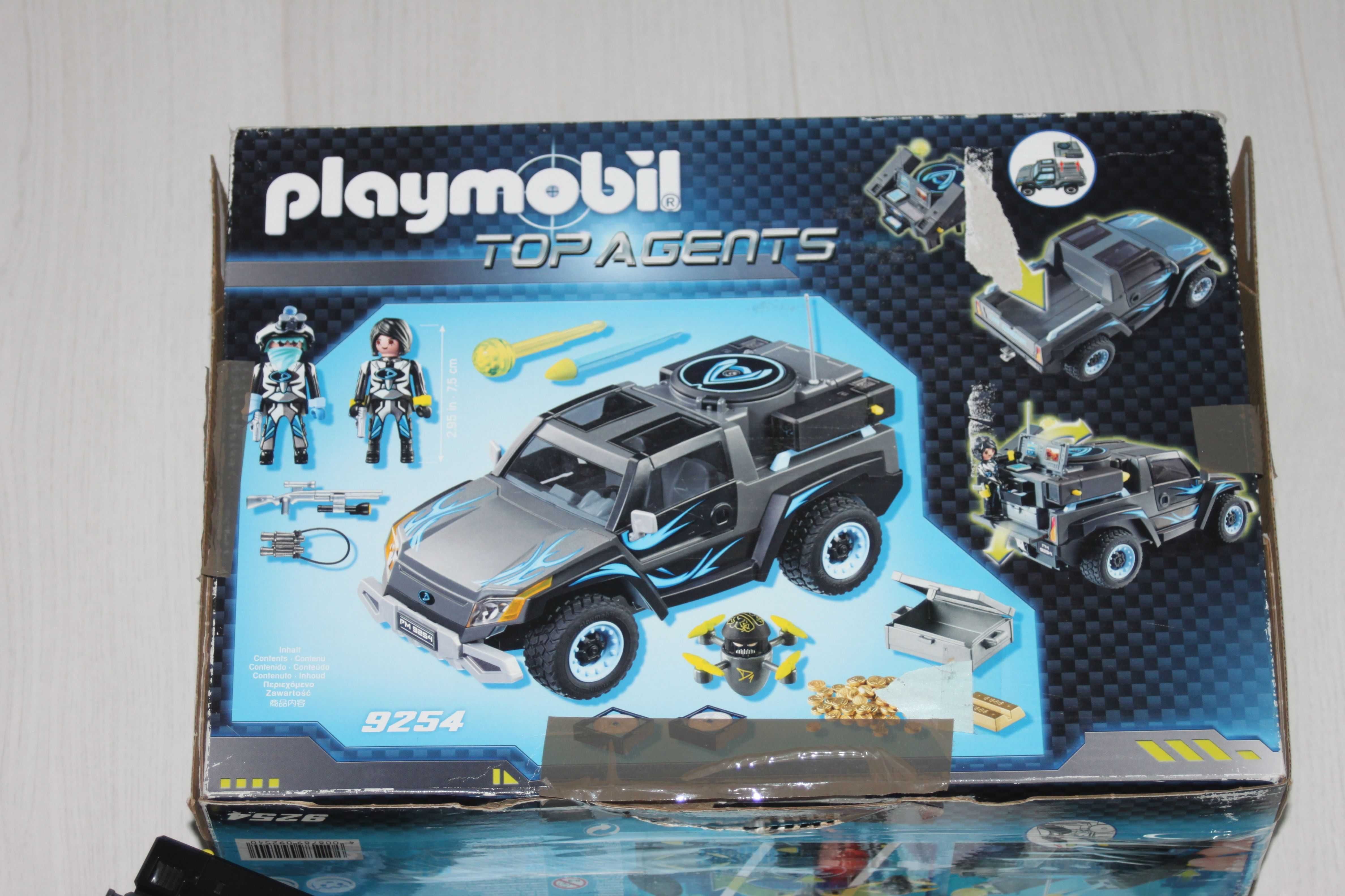 PLAYMOBIL 9254 Top Agents Wóz Bojowy Agentów zdalnie sterowany RC