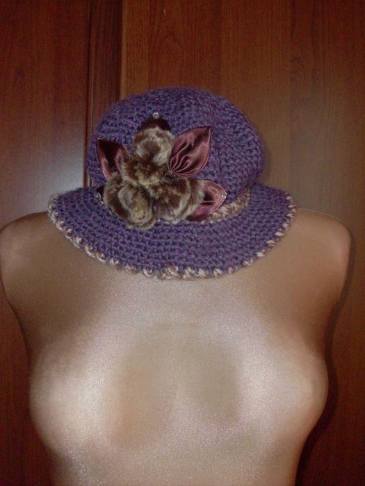 Czapka ciepła kapelusz futerko nowa