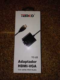 Cabo ligação HDMI - VGA novo.