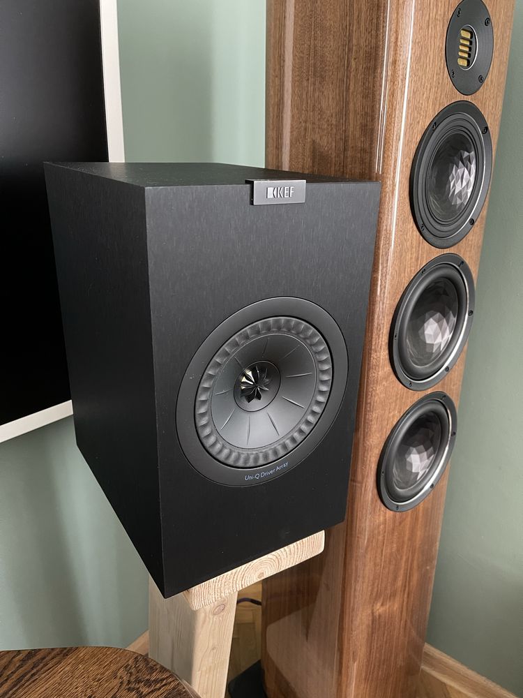 KEF Q350 Kolumny podstawkowe monitory Świetne brzmienie w dobrej cenie