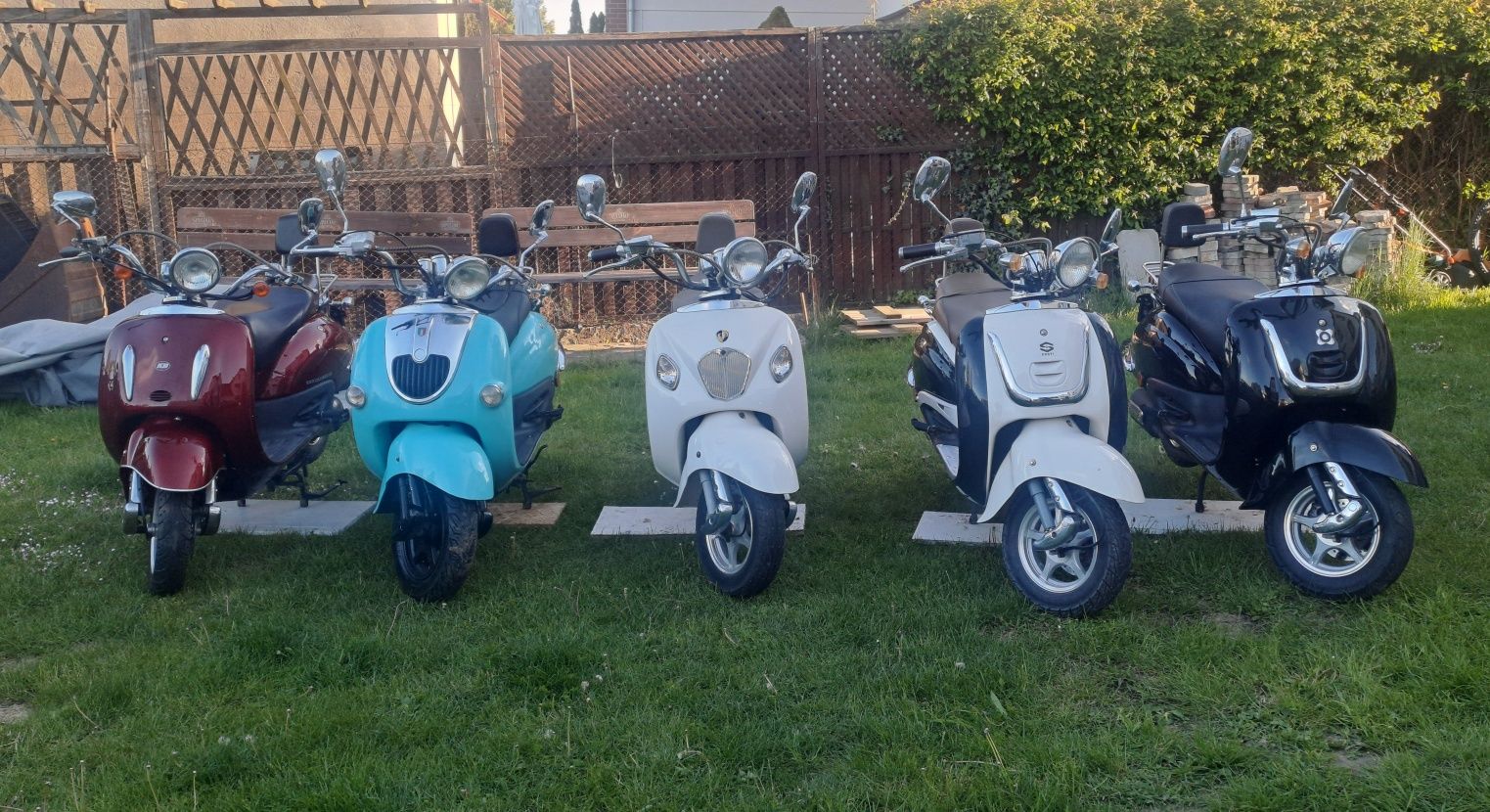 Skuter Retro 4T zarejestrowany