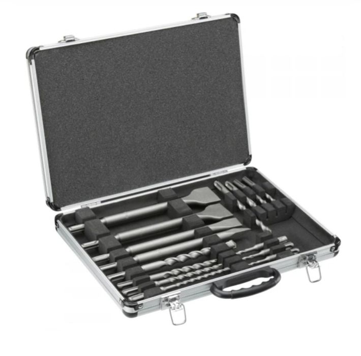 KIT Martelo Combinado SDS Plus Stanley 1250W/Conjunto de 15 Peças