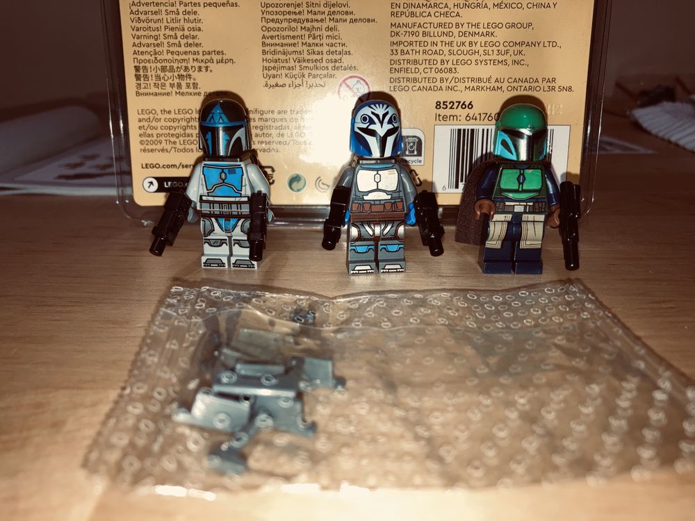 Lego Star Wars figurki mandalorian