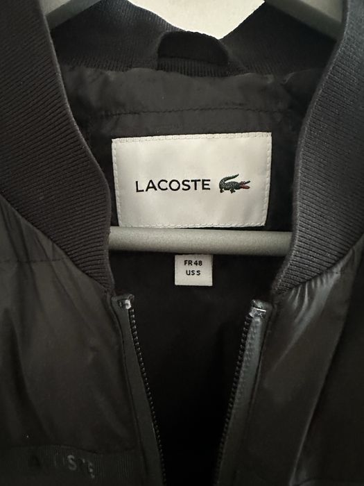 Мужская куртка Lacoste демисезонная S-M размер (оригинал)