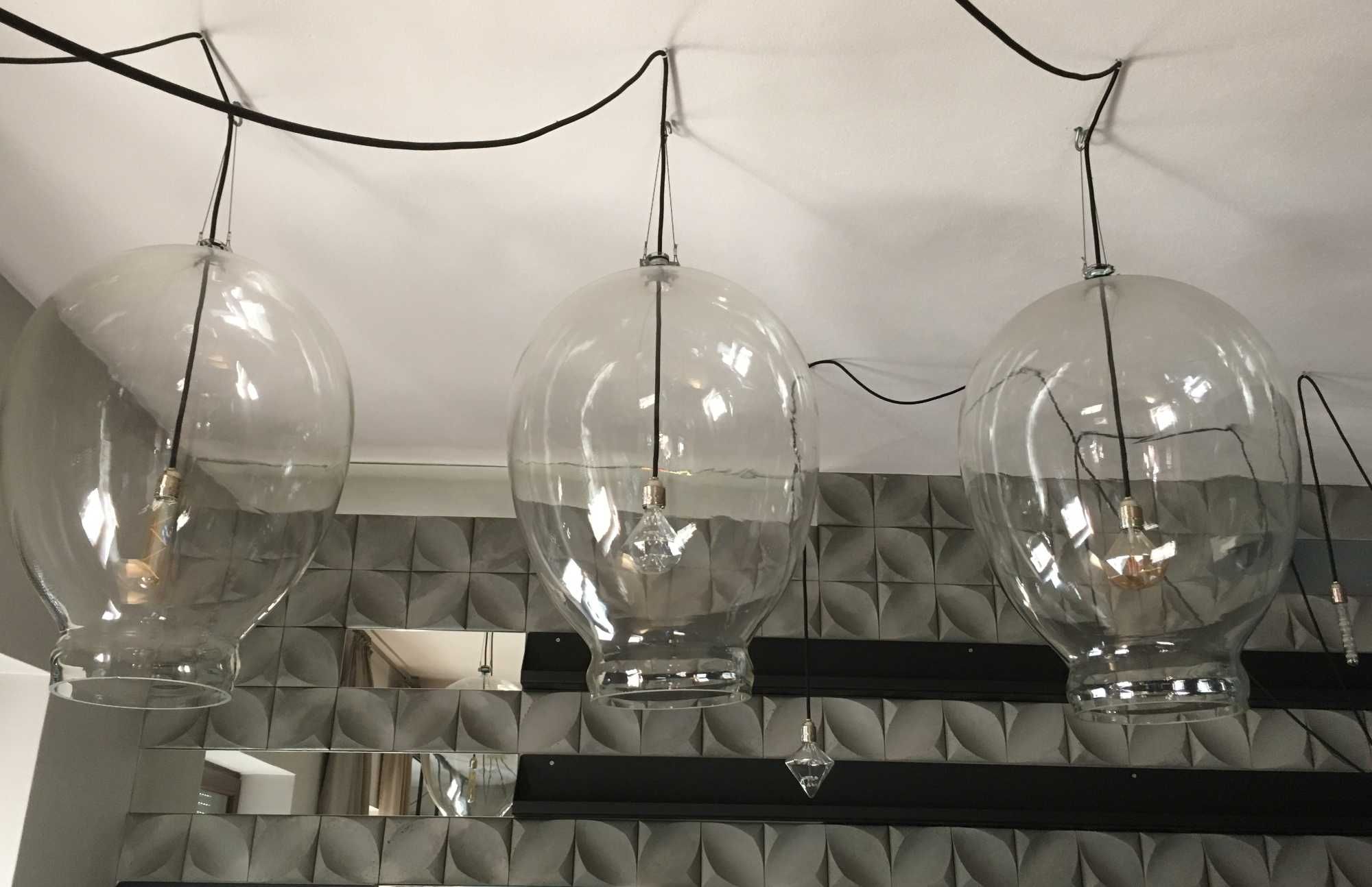 3 x Lampa dekoracyjna dymion unikat oświetlenie loft industrial