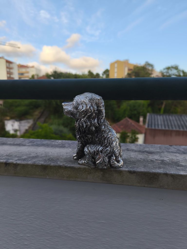 Artefacto cão de prata laminada da Marchetti