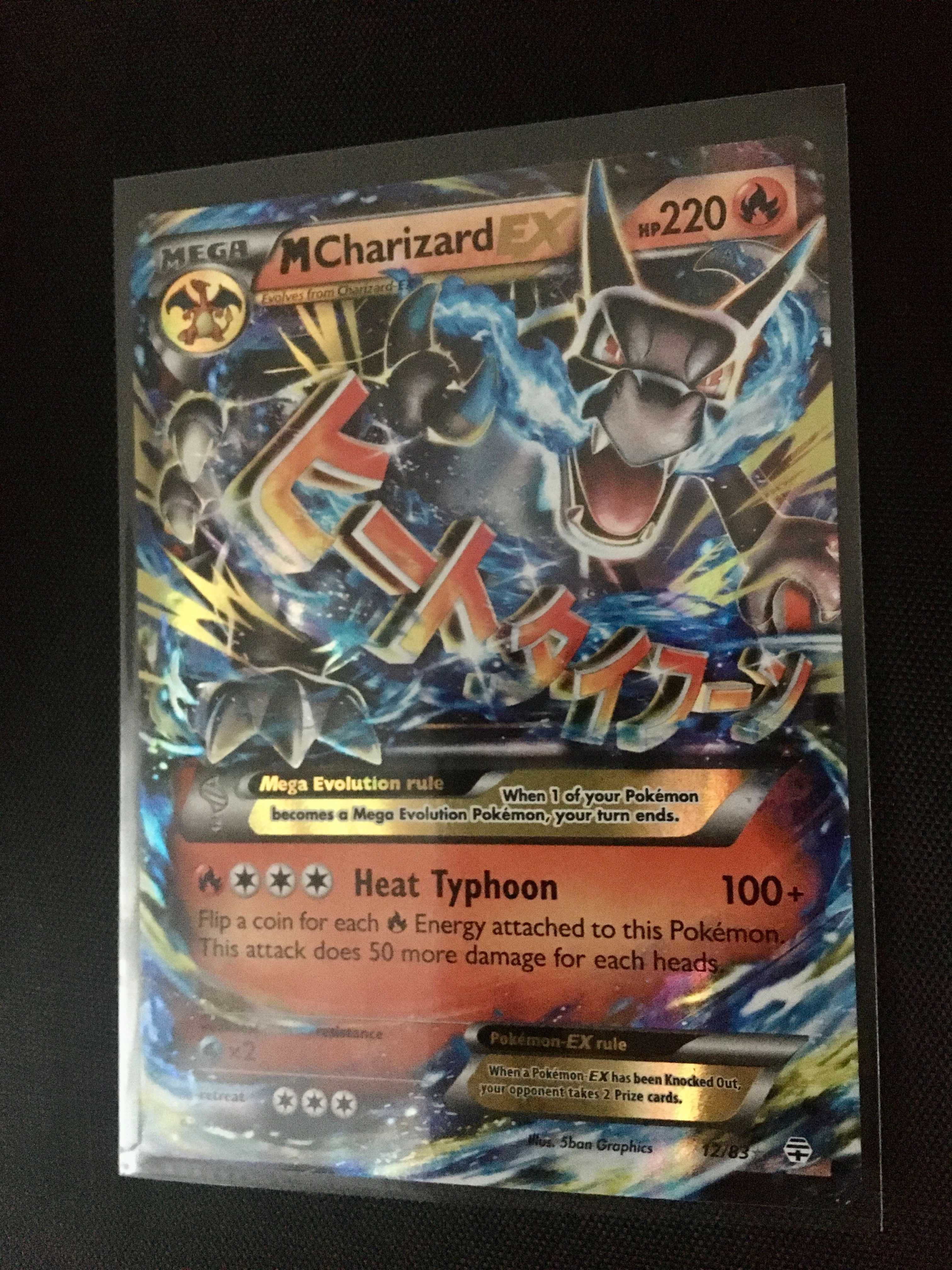 Carta Pokémon M Charizard EX (GEN 12)