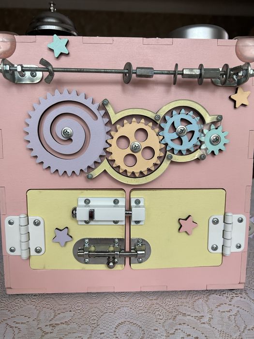 Бізікуб бізіборд BusyKids, 25*25 см