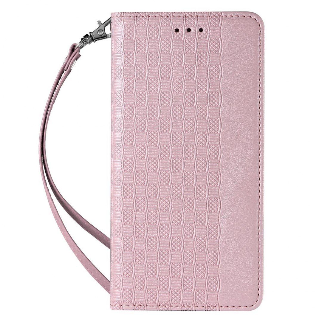 Etui Strap Braders Case Do Samsung Galaxy S22 Ultra Różowy