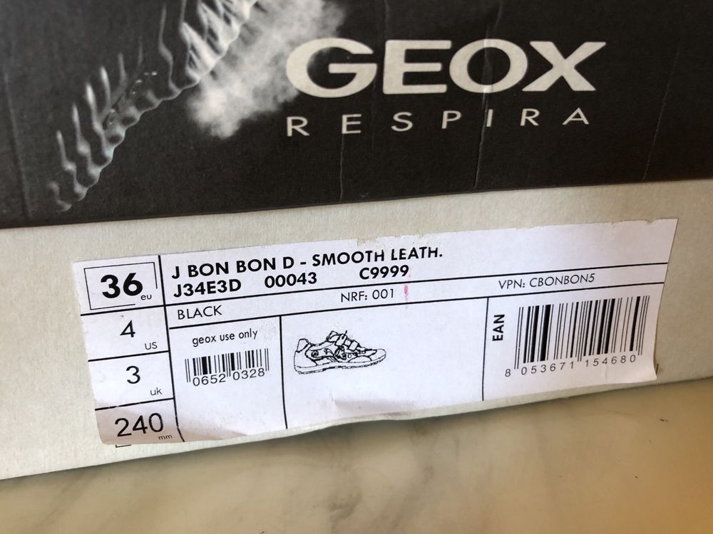2 pares sapatos novos cada 20€, marcas Geox//  Puma// tamanho 36