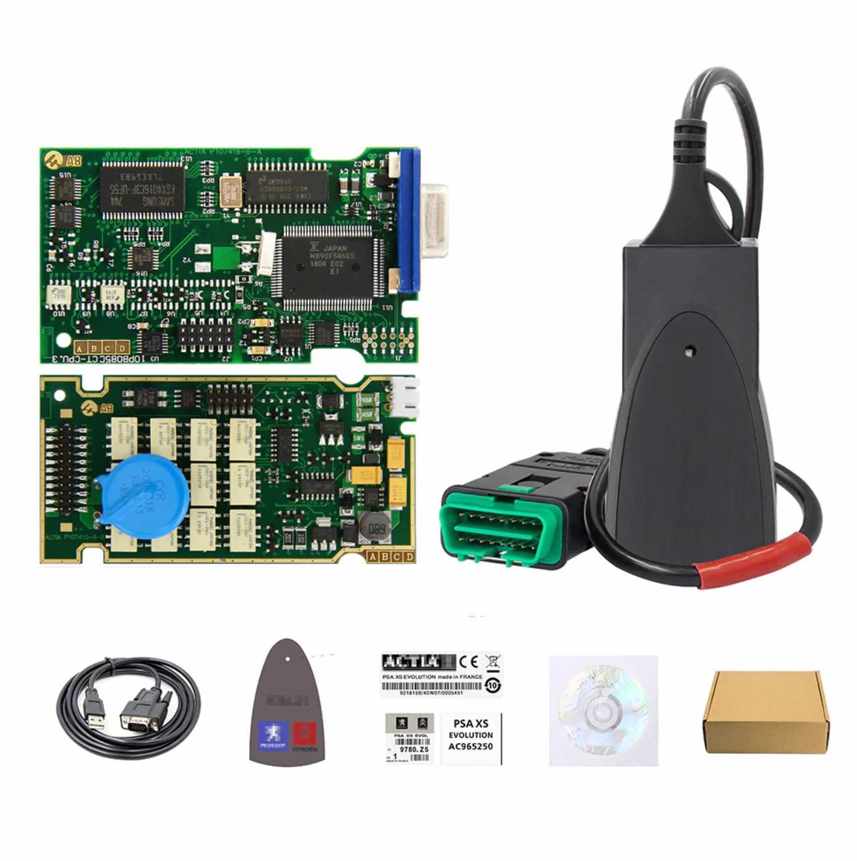 ZESTAW DIAGNOSTYCZNY Lexia + CAN CLIP 2022 Renault Citroen Peugeot PRO