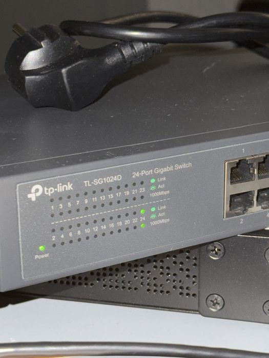 Switch rack gbit 24 port Tp-link TL-SG1024D