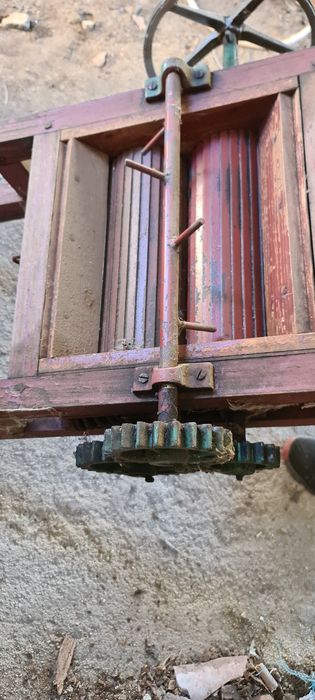 Esmagador de uva eléctrico