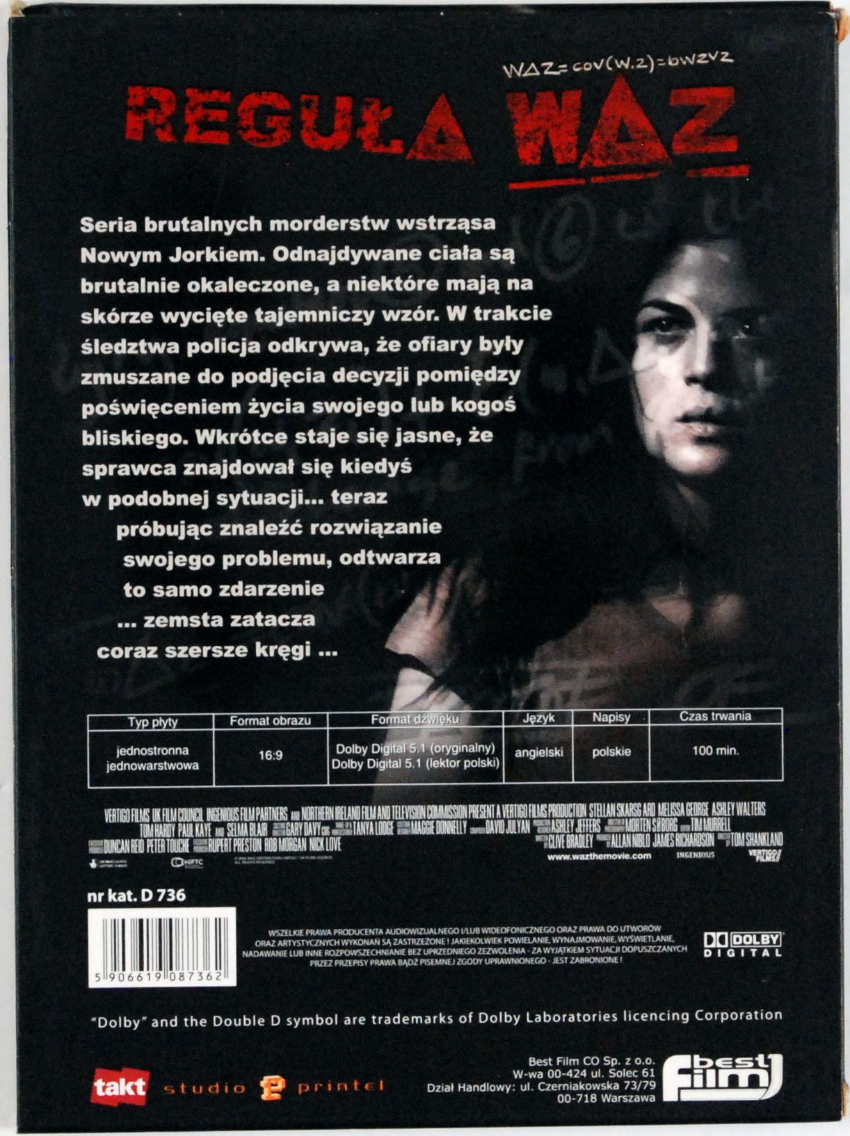 DVD Reguła WAZ (Best Film)