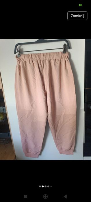 Śliczne spodnie za kolano,z metki S/ M