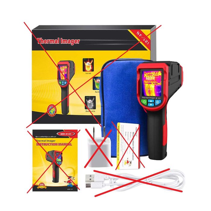 Kamera termowizyjna NOYAFA NF-521 Infrarot-Thermometr LCD 8GB