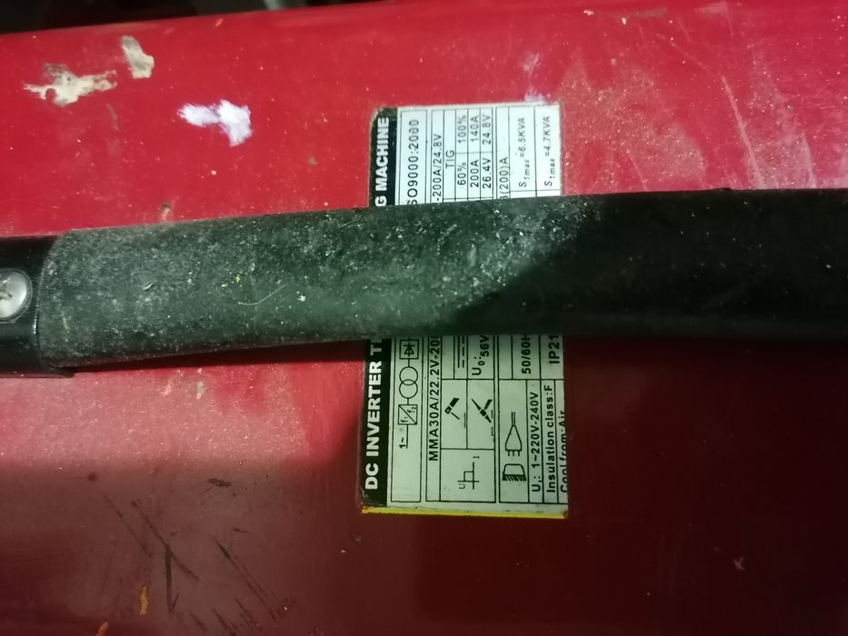 Aparelho de soldar tig