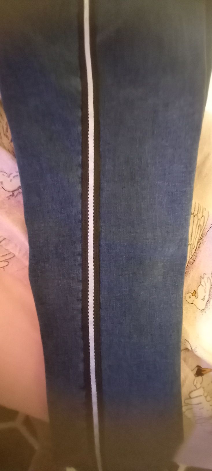 Spodnie jeansowe z lampasami