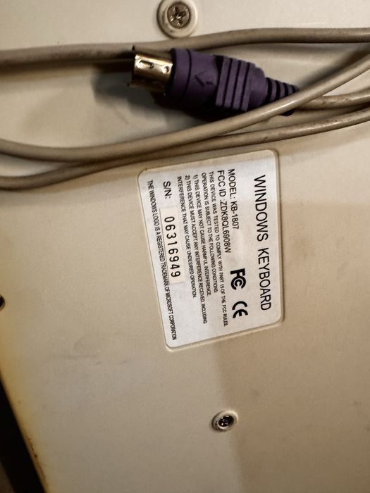 Klawiatura windows nie wiem czy sprawna