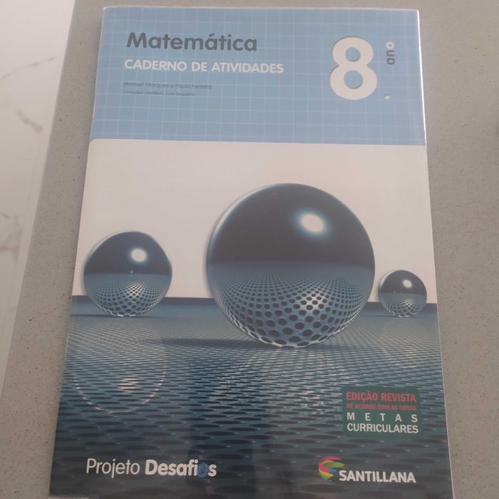Manual atividades de Matemática 8. Ano