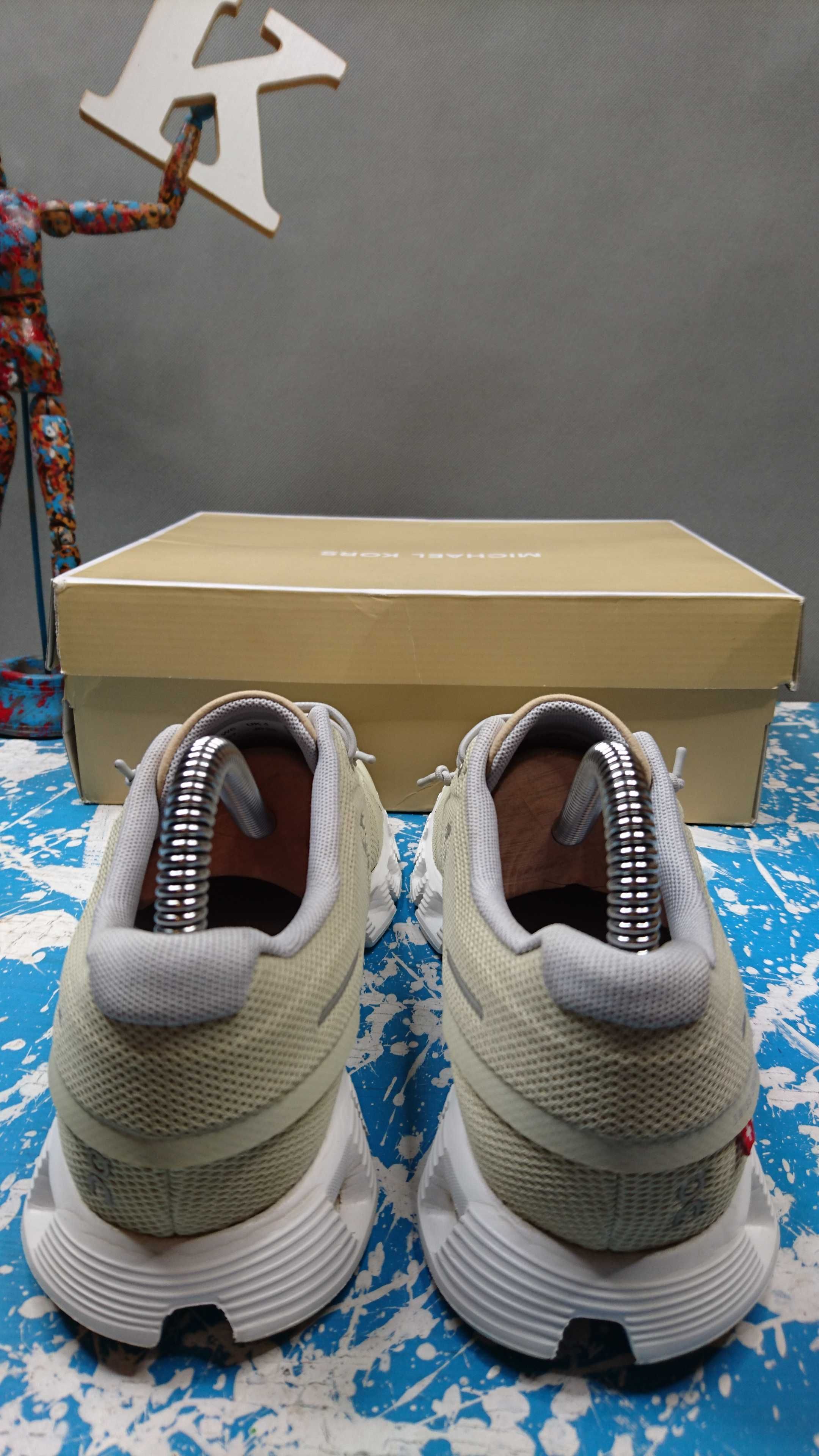 Buty On Running Cluod 5 Chambray Beige White R.37