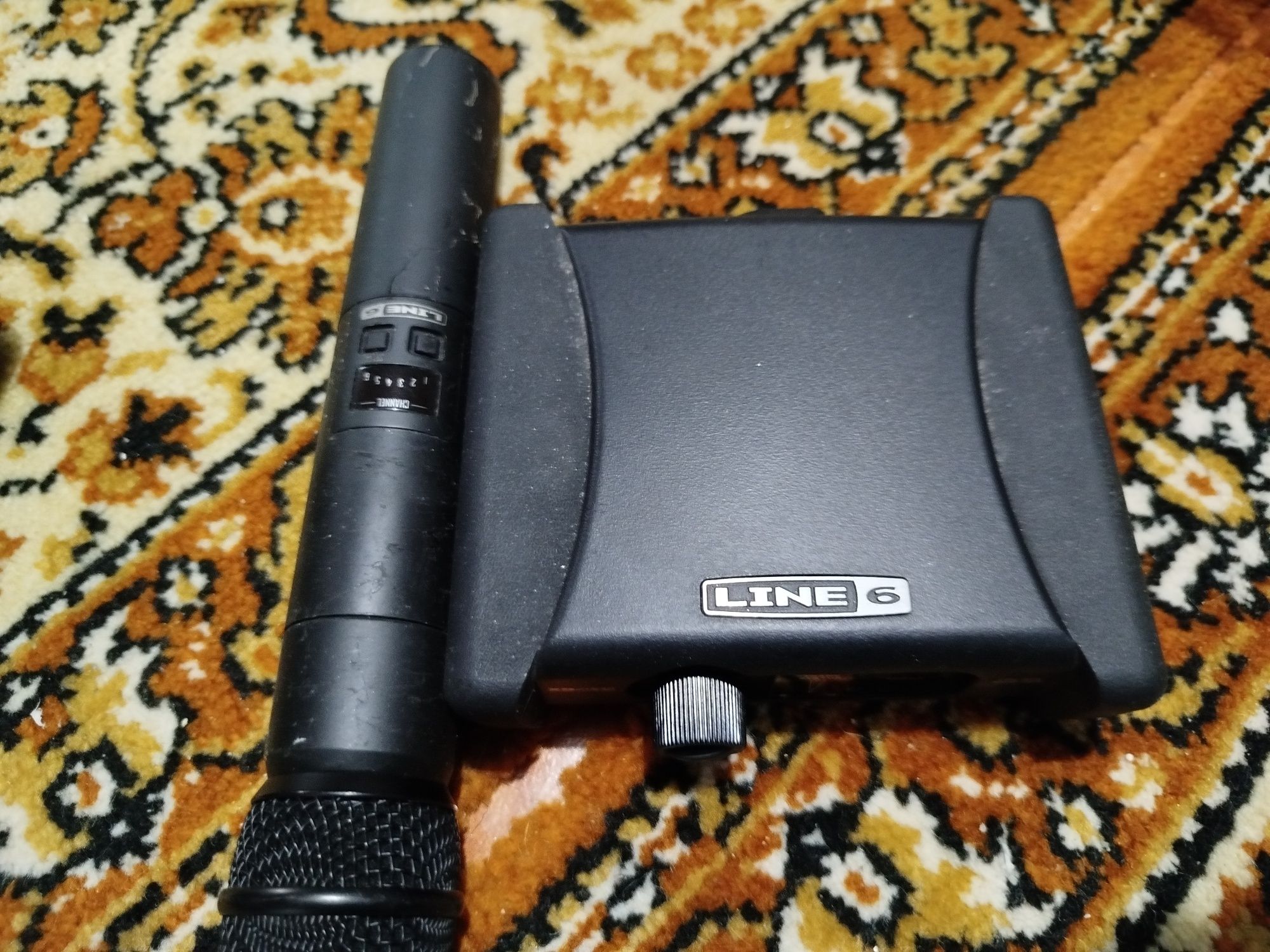 Microfone sem fio line 6 2,4 GHz