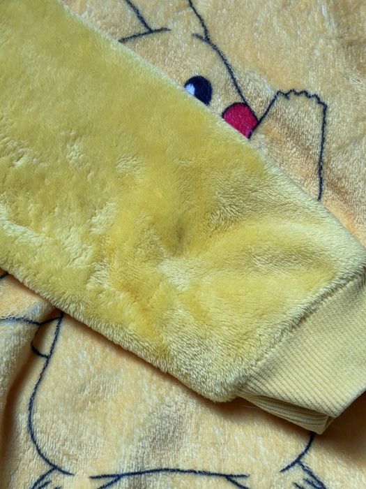 Bluza pikachu pokemon żółta polar przebranie 122 7